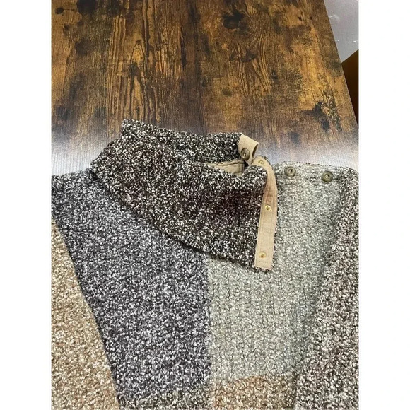 Escada Sport Brown Pullover button sweater  Size M - Picture 5 of 11